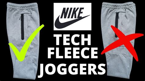 how to spot fake nike tech fleece joggers|nike tech joggers sale.